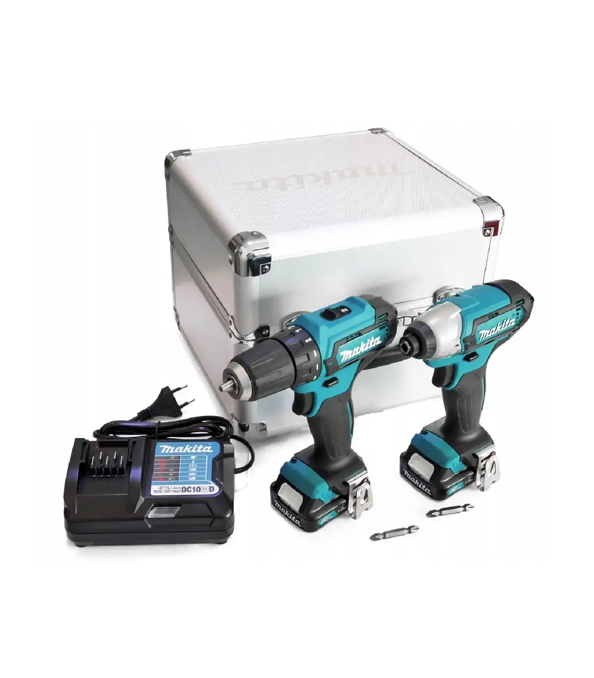 Makita - Makita 12V aku set bušilica, udarni odvijač CLX224X