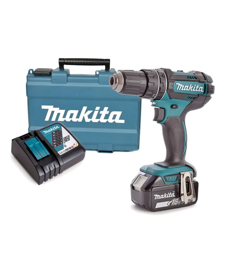 Makita - Akumulatorska bušilica odvijač + baterija + punjač + kofer DDF482RFE1