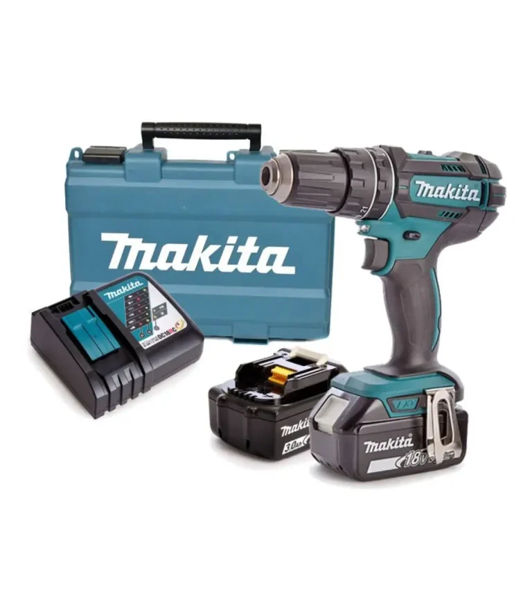 Makita - Akumulatorska bušilica odvijač + 2xbaterija + punjač + kofer DDF482RFE2