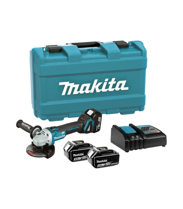 Makita - Akumulatorska ugaona brusilica DGA504RFE3