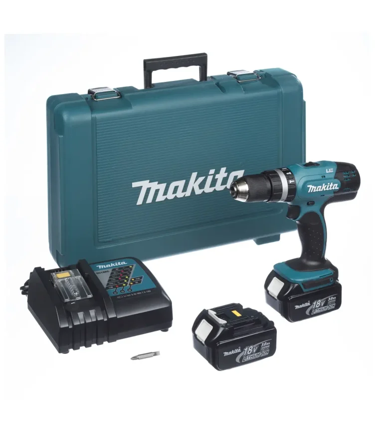 Makita - Akumulatorska udarna bušilica-odvijač DHP453RFE2