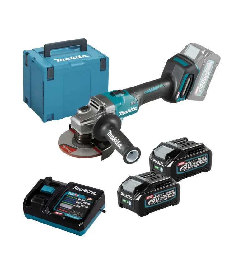 XGT Makita 40V - Akumulatorska ugaona brusilica 40V, 125mm GA008GM201