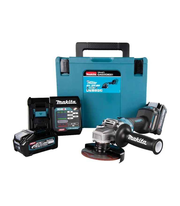 XGT MAKITA 40V - Akumulatorska kutna ugaona brusilica 125 mm GA023GM201