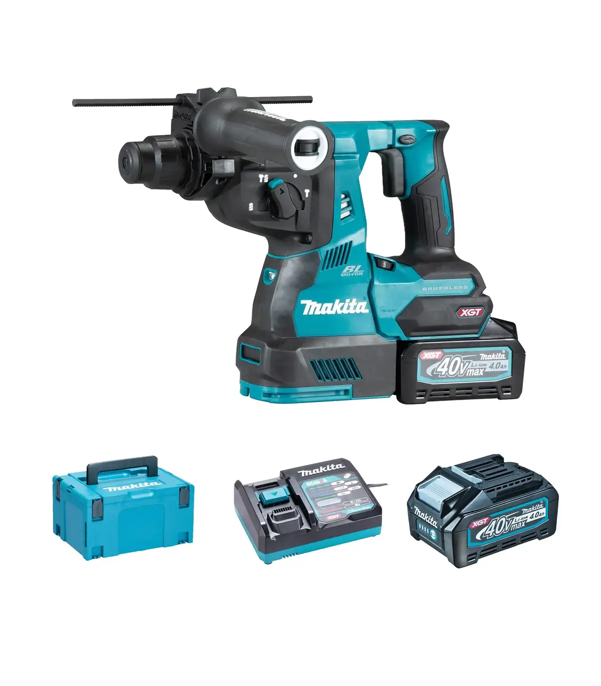 XGT Makita 40V - Akumulatorska bušilica-čekić HR003GM201