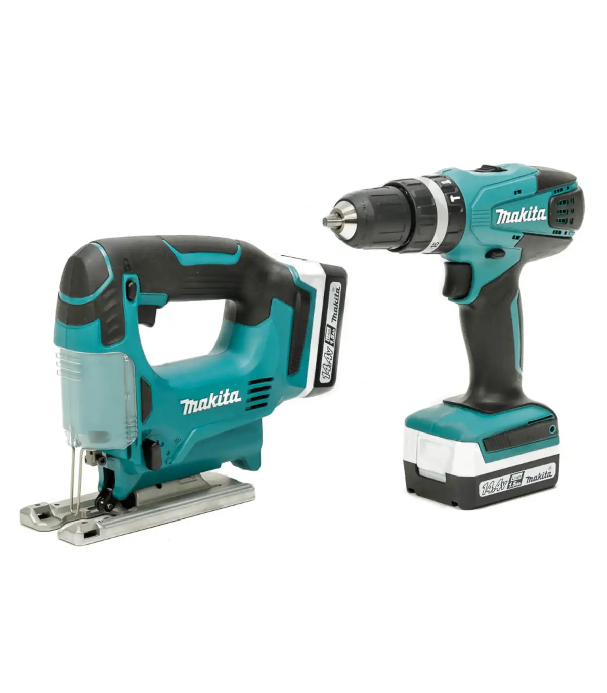 Makita - Akumulatorski set DK14009X1 / Aku bušilica i aku ubodna pila