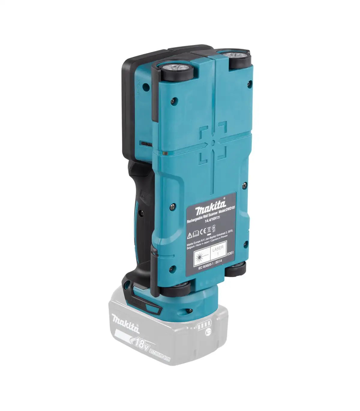 Makita - Akumulatorski zidni skener DWD181ZJ