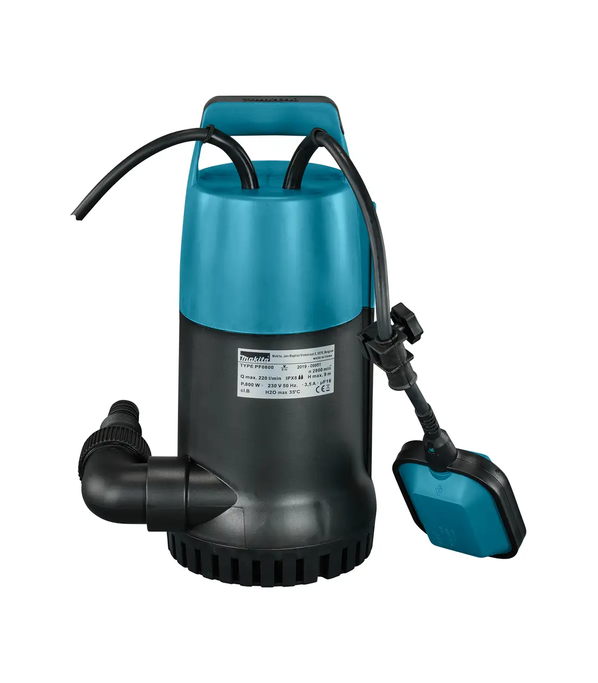 Makita - Potopna pumpa za čistu vodu PF0800