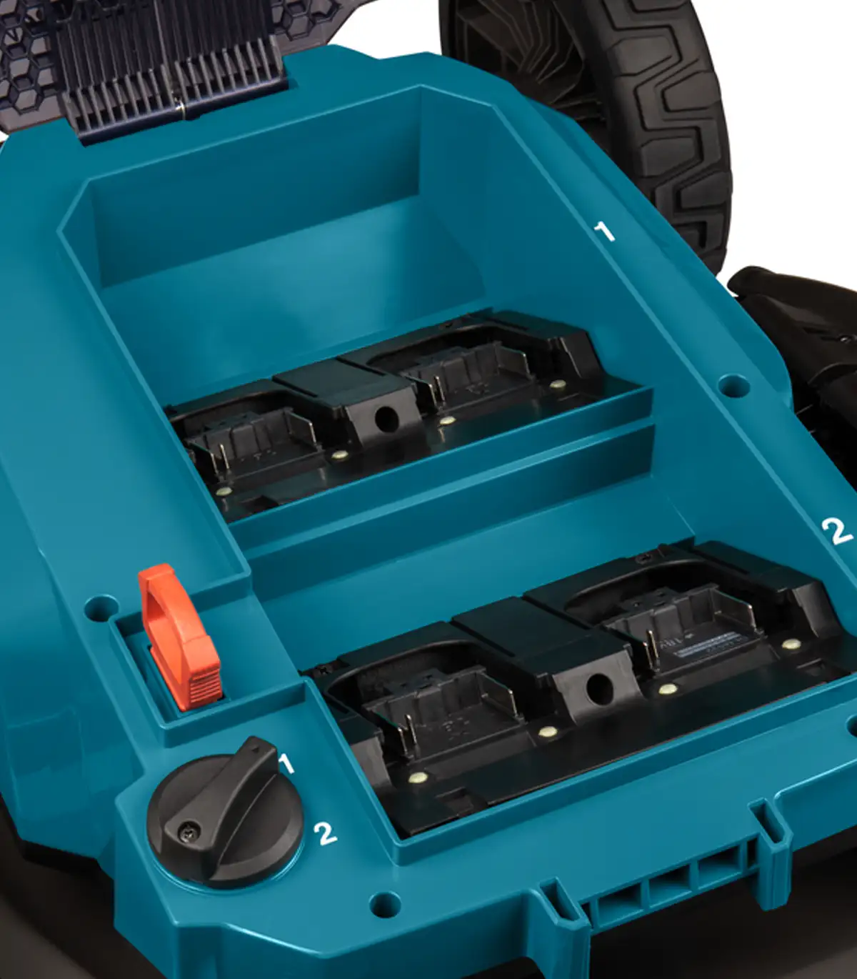 Makita - Akumulatorska kosilica 4u1 18+18V DLM530PT4 SET 4x baterija 18 V 5.0 Ah i dupli punjač