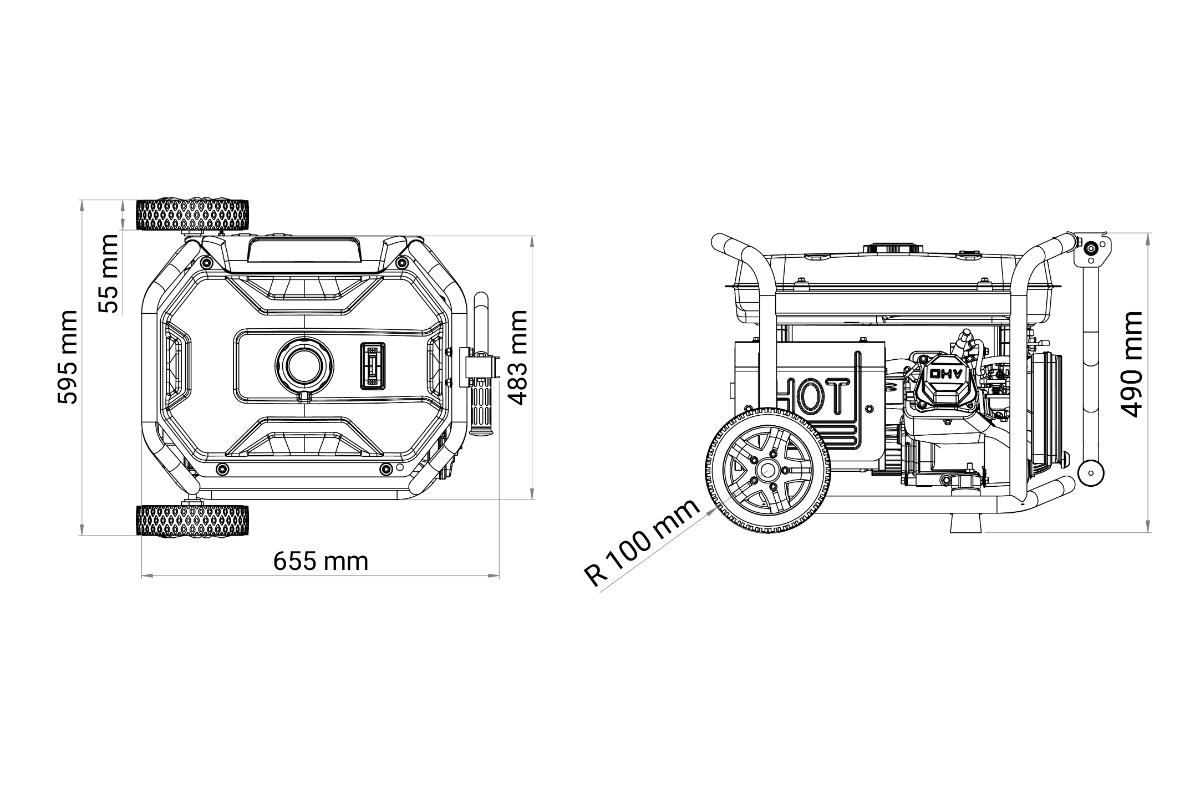 Agregat generator VGP 3300 S