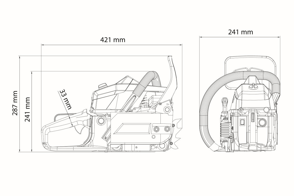 Motorna testera AGM CS 4520