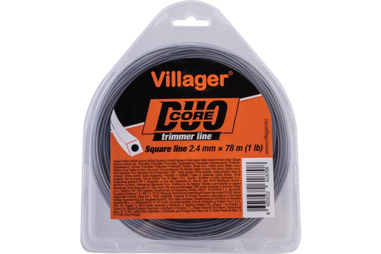 SILK za trimer 3.0MM x 50M (1LB) - DUO CORE -  četvrtasta nit Villager