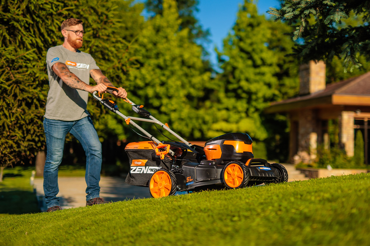 ZEN akumulatorska kosačica kosilica Villager LM 4111 E Matic