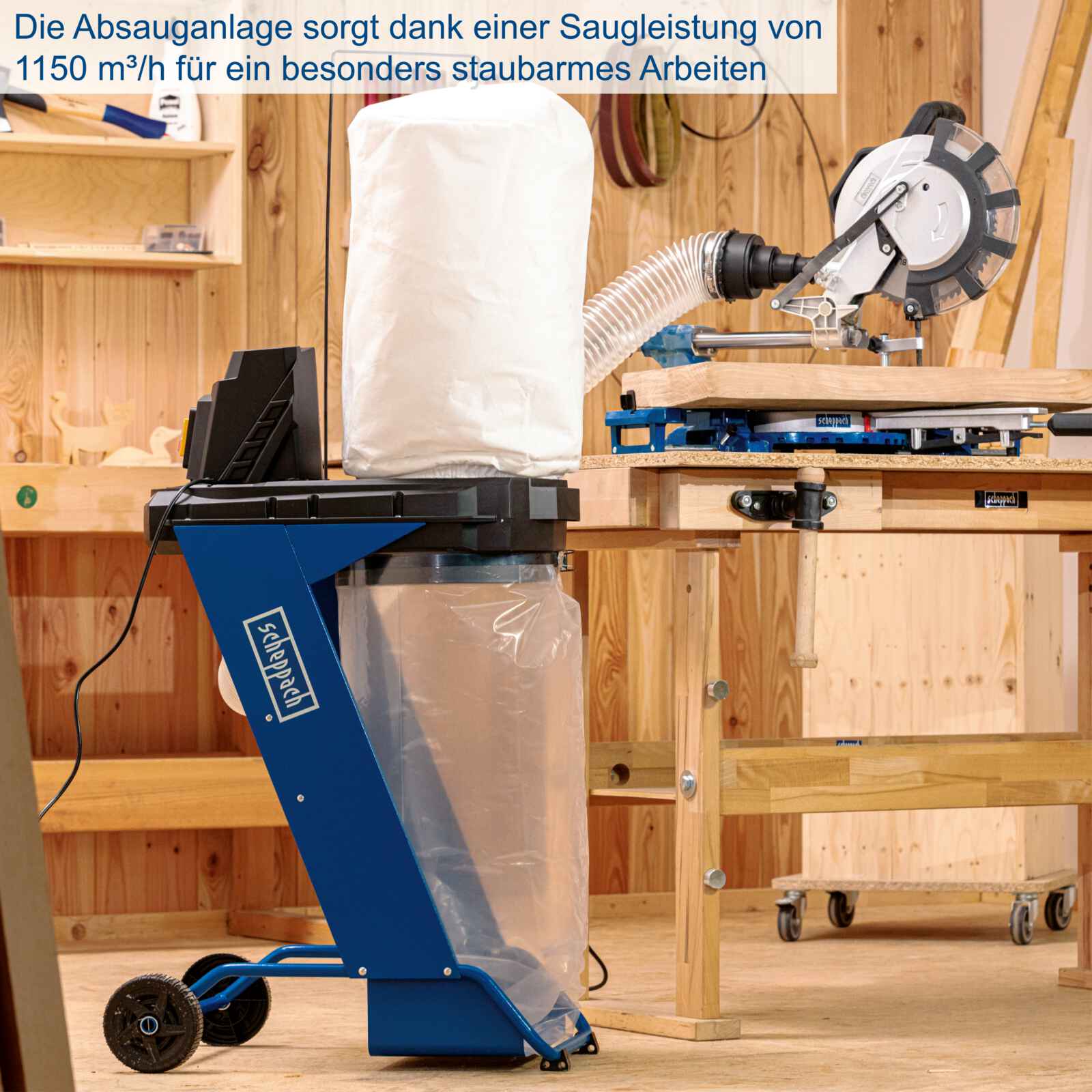 Scheppach usisivač za suvo usisavanje DC500, fotografija 3