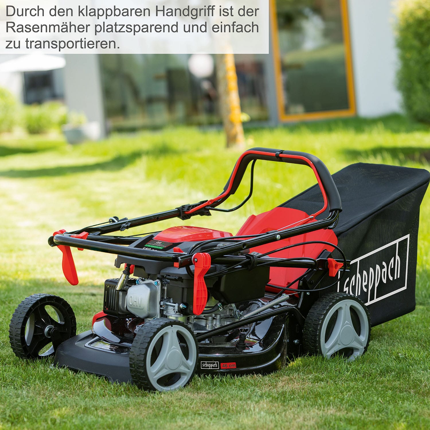 Scheppach motorna kosačica kosilica MS161-46 3.5 KS, fotografija 7