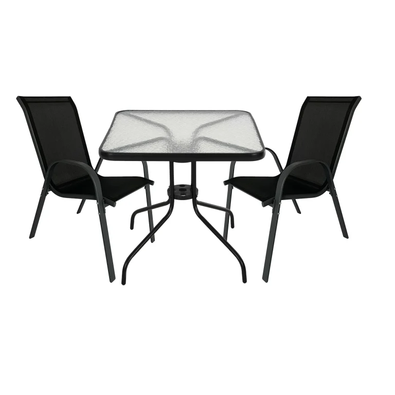 Expert baštenska garnitura SET 8 Valencia sto 60 x 60 x 70 cm i 2 stolice