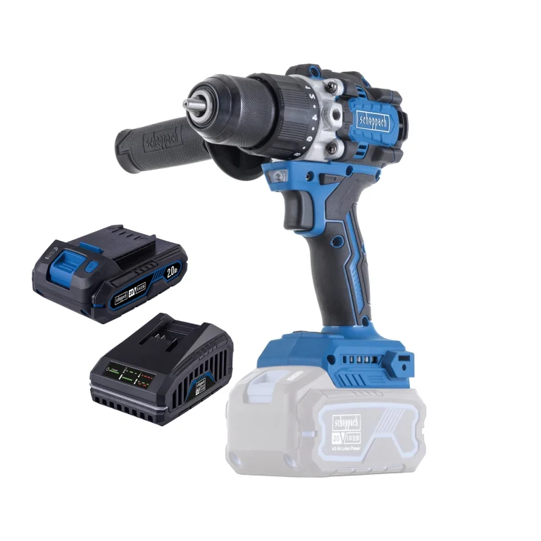 Scheppach SET aku udarna bušilica odvijač Brushless IXES BC-CD70SC-XSS2