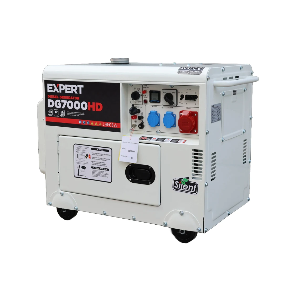 Expert dizel agregat za struju DG7000HD 7kW, fotografija 3