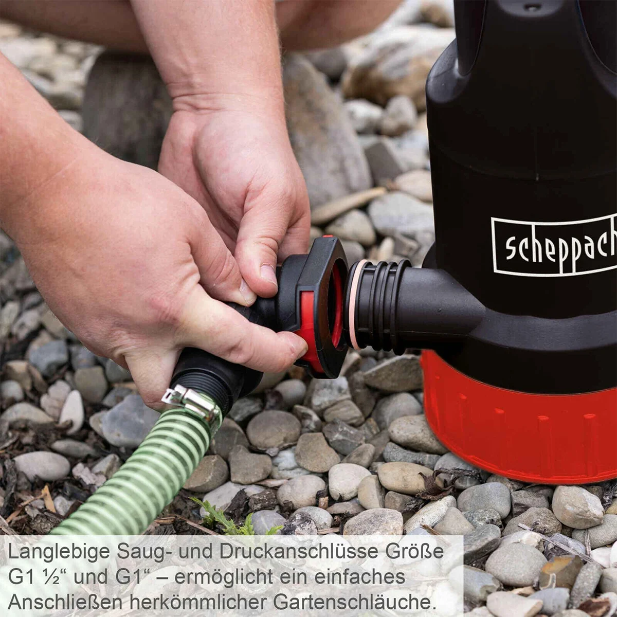 Scheppach potopna pumpa za prljavu vodu DWP750, fotografija 5