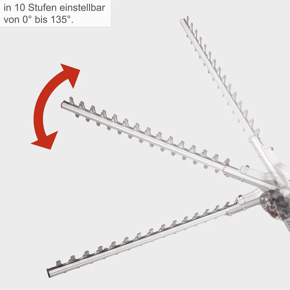 Scheppach teleskopske električne makaze škare za živicu ETHT1000, fotografija 4