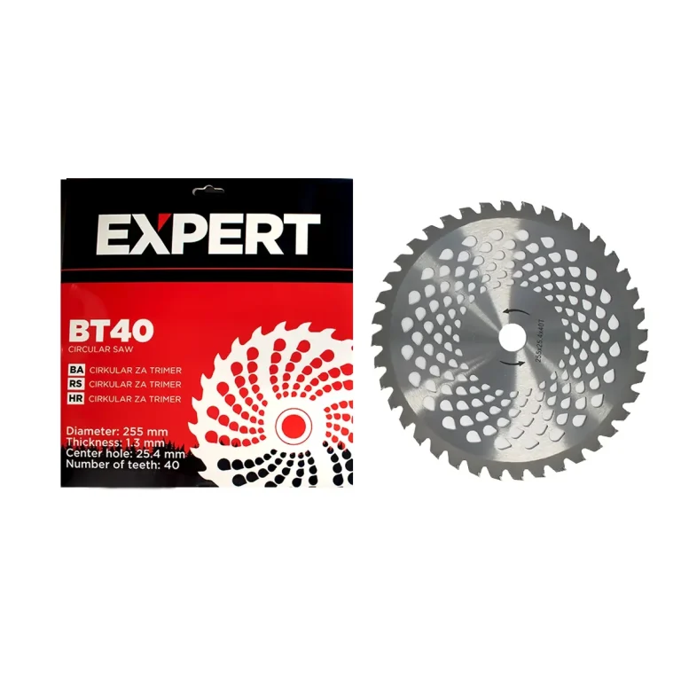 Expert nož rezni disk cirkular za trimer 255 x 25.4 x 1.3mm 40 z BT40