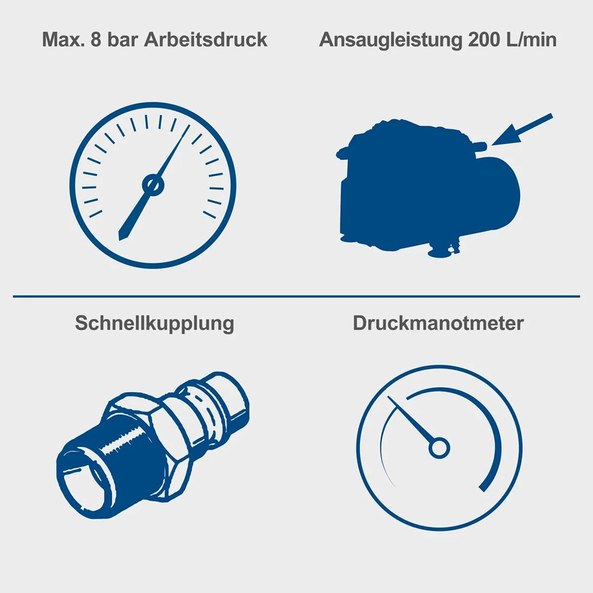 Scheppach kompresor za vazduh HC06 6L, fotografija 3