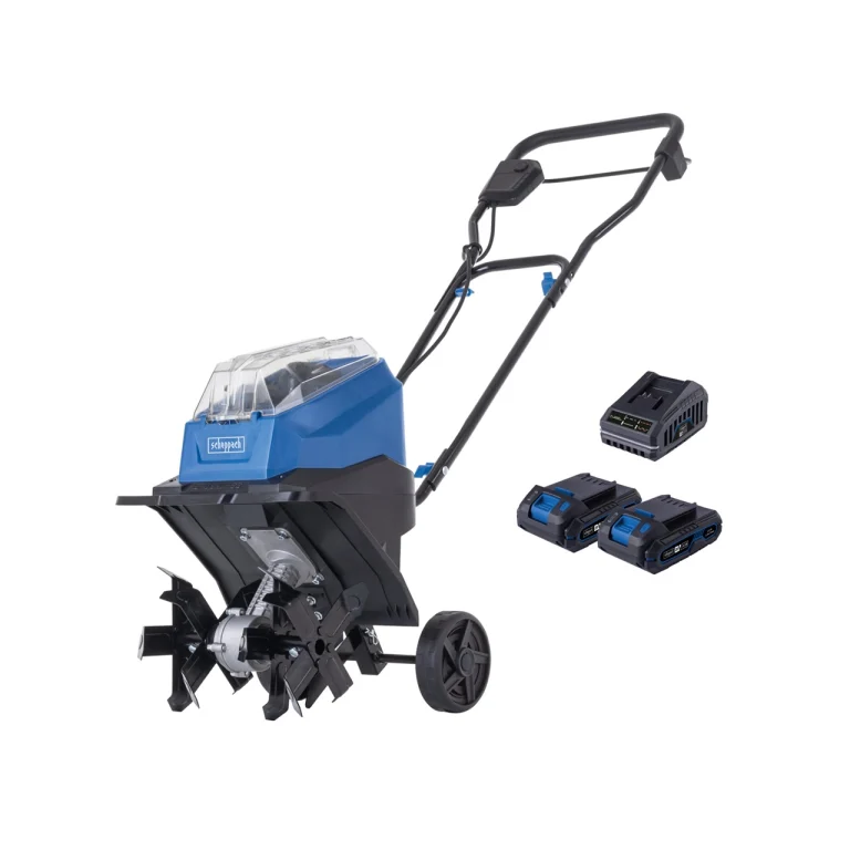 Scheppach aku freza kopačica Brushless IXES BC-MT300-X - SET S2 2x2Ah