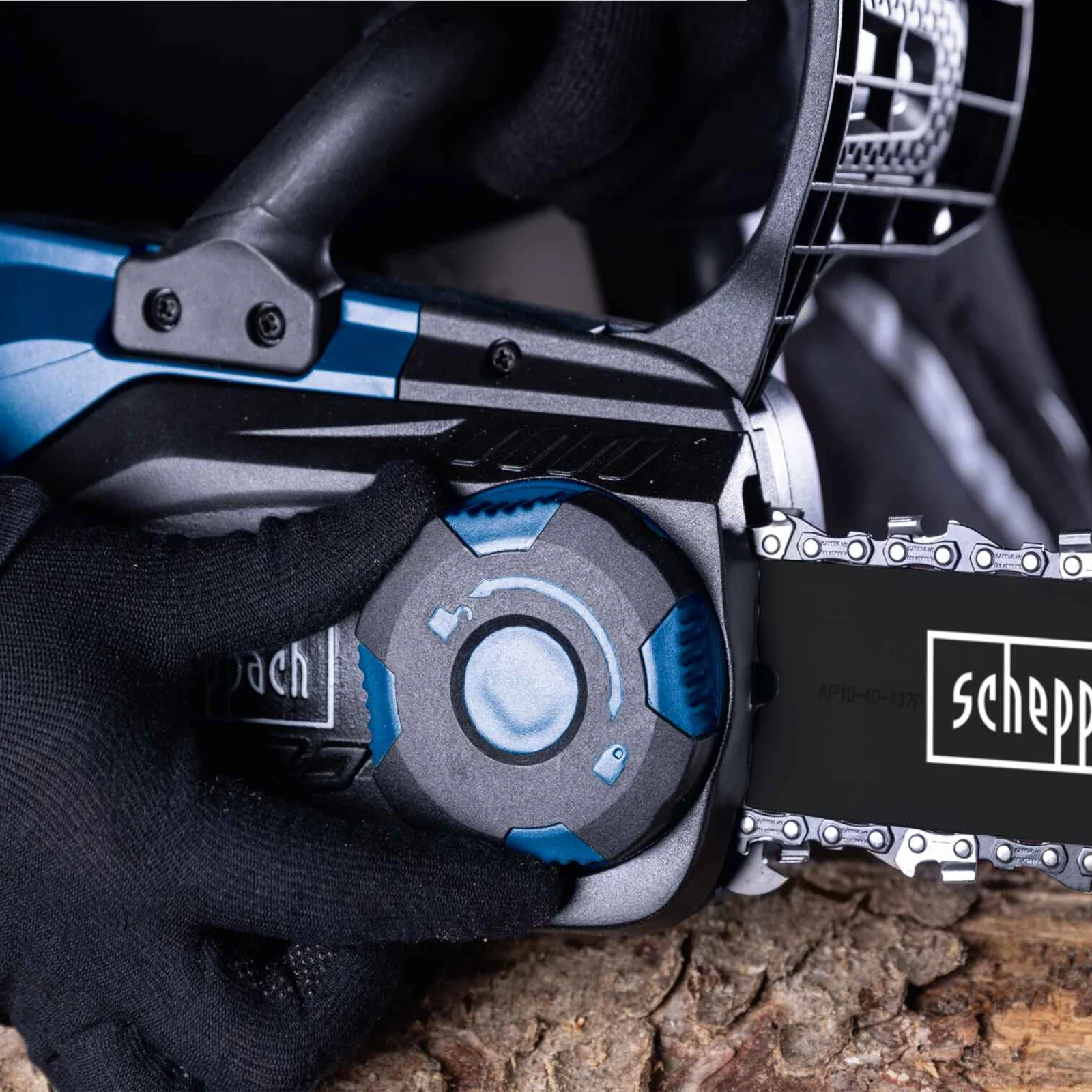Scheppach aku lančana pila testera Brushless IXES BC-CS355Duo-X - Solo, fotografija 3