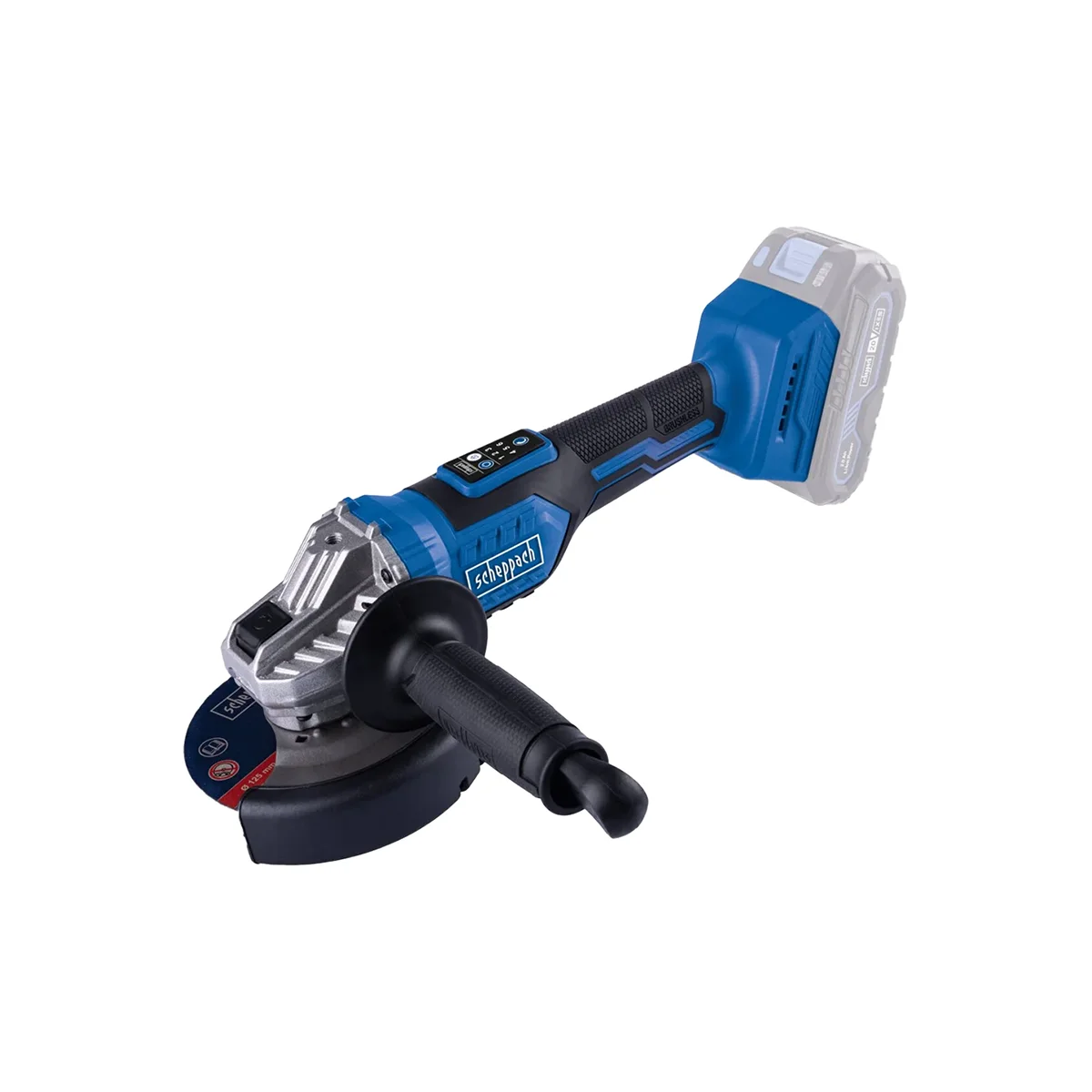 Scheppach aku ugaona kutna brusilica Brushless IXES BC-AG125-X - Solo