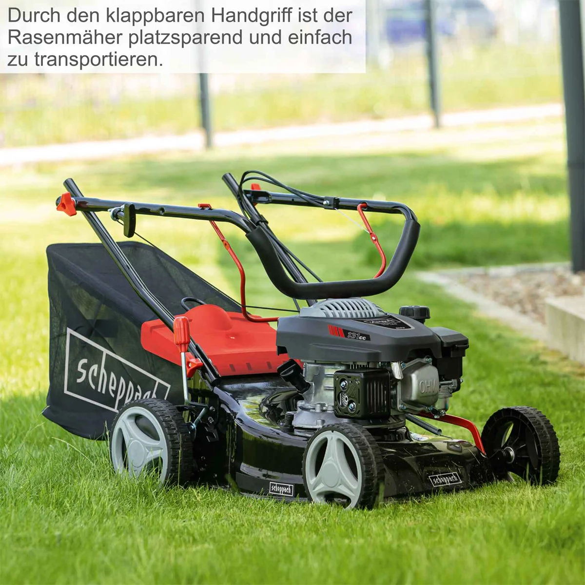 Scheppach motorna kosačica kosilica MP132-42 3.3 KS, fotografija 5