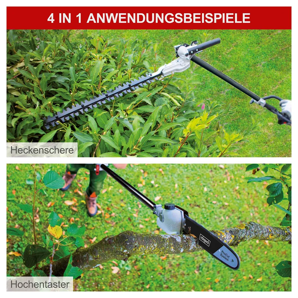 Scheppach motorni multifunkcionalni trimer MFH5300-4BP 1.8 KS, fotografija 5