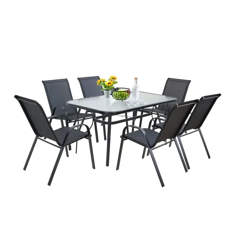 Expert baštenska garnitura SET 2 Valencia sto 150 x 90 x 70 cm i 6 stolica