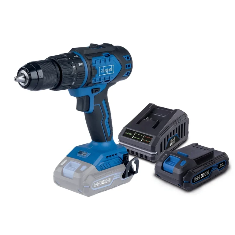 Scheppach SET aku udarna bušilica odvijač Brushless IXES BC-CD60-XSS2