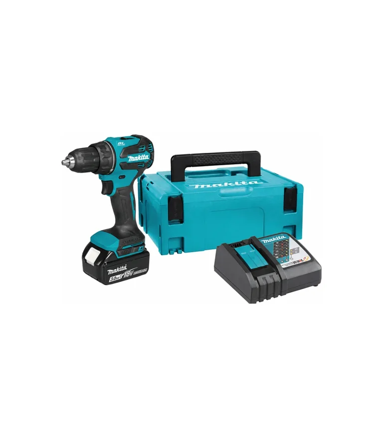 Makita – Akumulatorska bušilica-odvijač DDF490RFJ1, 18 V LXT, 1 × 3,0 Ah