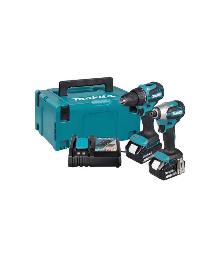 Makita – Set akumulatorskih alata DLX2577TJ, 18 V LXT, 2 × 5,0 Ah