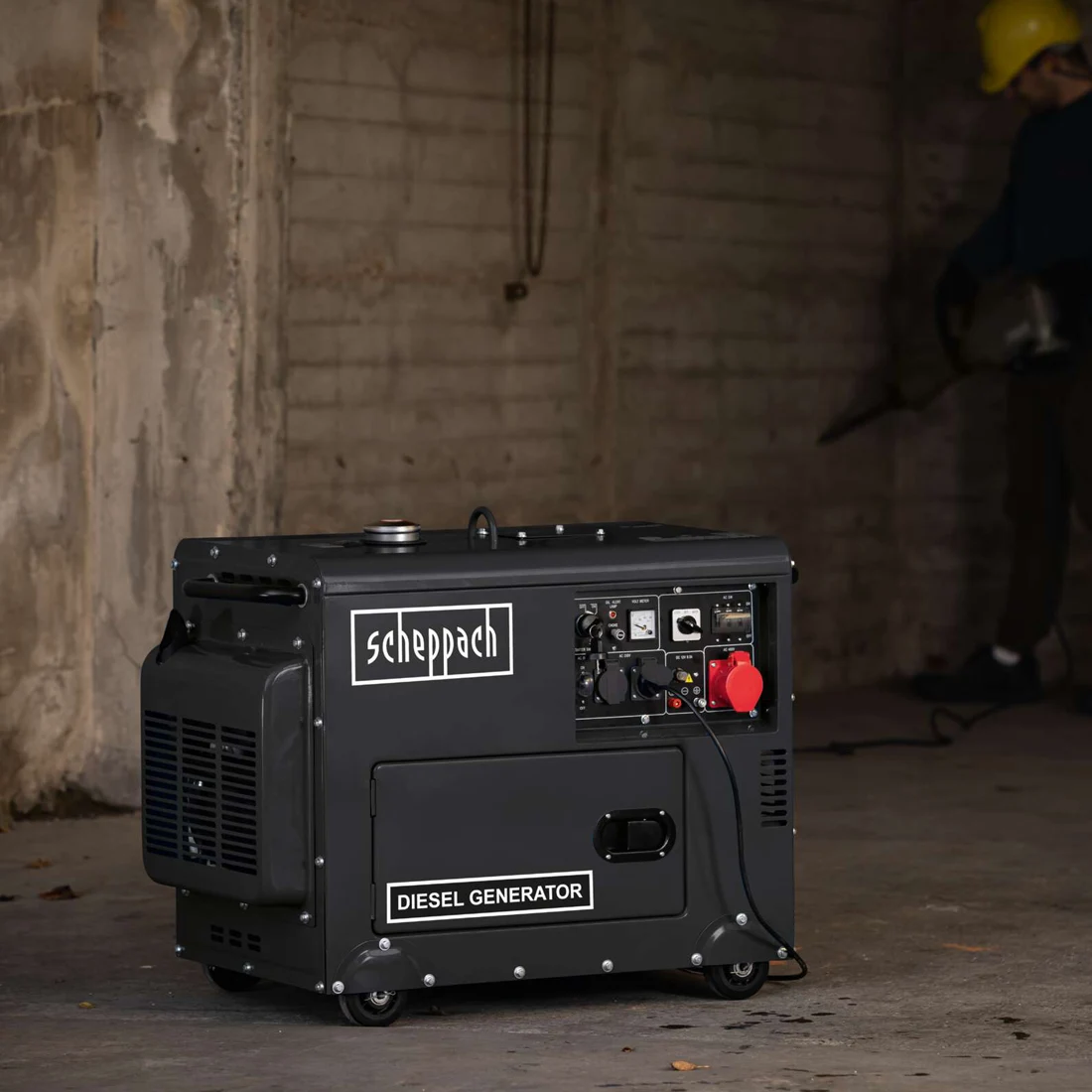 Scheppach dizel agregat za struju DPG5200-BE 5kW, fotografija 3