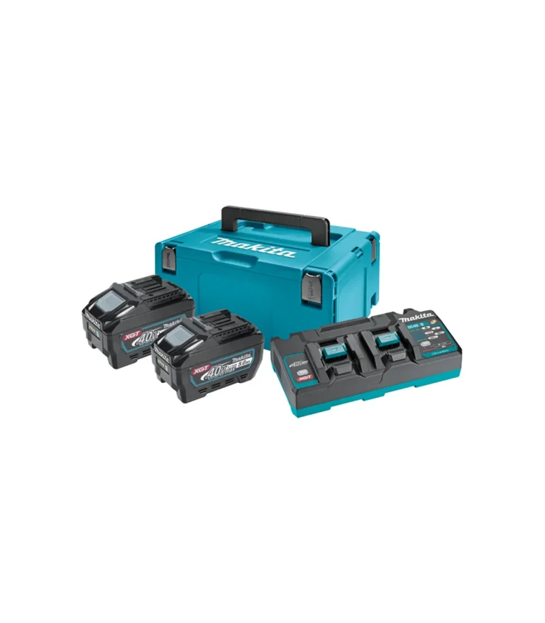 Makita - XGT Power set u koferu MAKPAC 3, BL4050Fx2, DC40RB 191U13-9