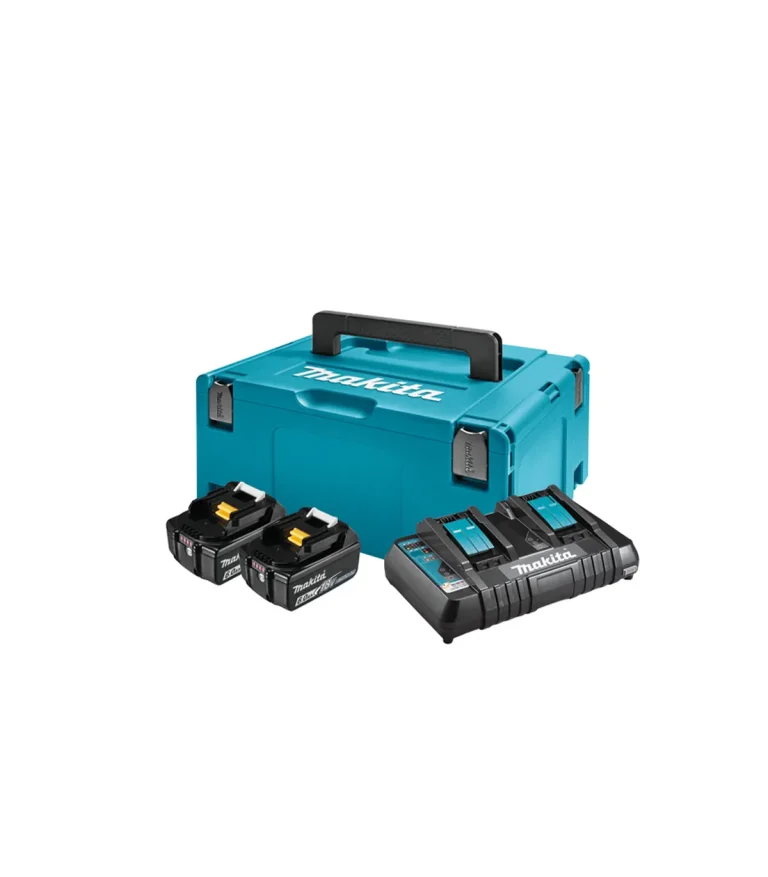 Makita - LXT Power set u koferu MAKPAC 3, BL1860Bx2, DC18RD 198077-8