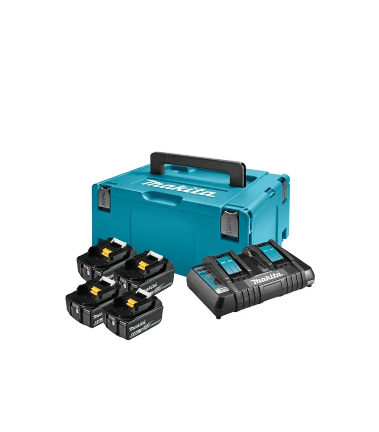Makita - LXT Power set u koferu MAKPAC 3, BL1860Bx4, DC18RD 198091-4