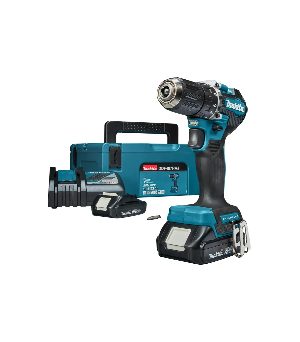 Makita - Akumulatorska bušilica-odvijač DDF487RAJ