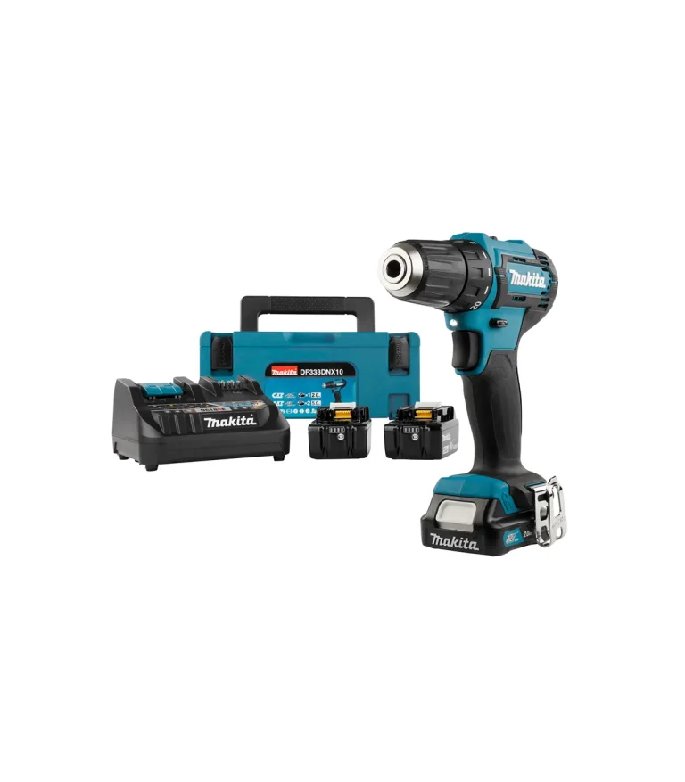 Makita - Akumulatorska bušilica-odvijač 12 V max CXT SET CXT/LXT COMBO DF333DNX10