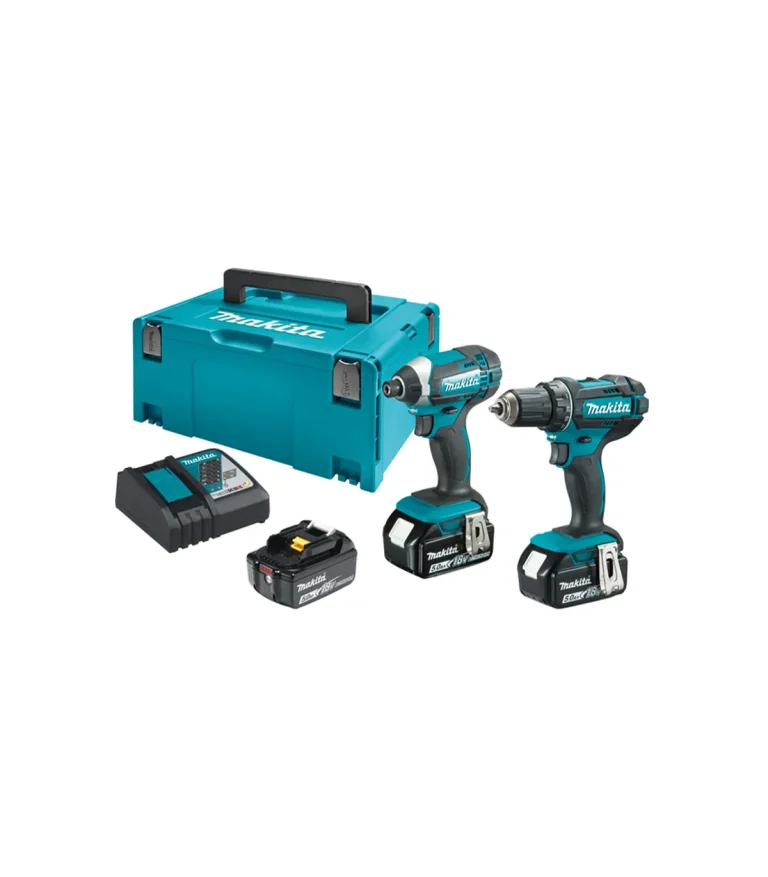 Makita - Akumulatorski set alata LXT DLX2127TJ1 - DDF482, DTD152