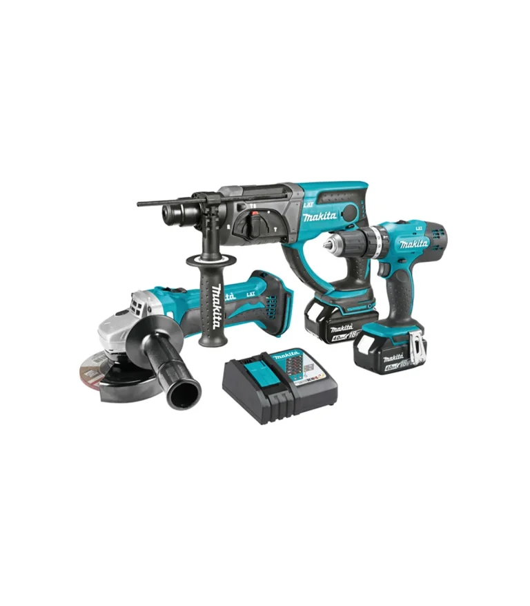 Makita - Akumulatorski set alata LXT DLX3121M (DGA452, DHP453, DHR202)