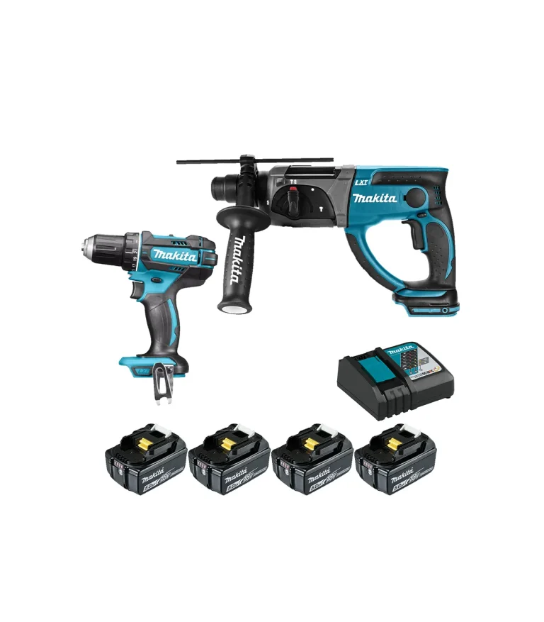 Makita - Akumulatorski set alata DLXSET002 (DDF482, DHR202)