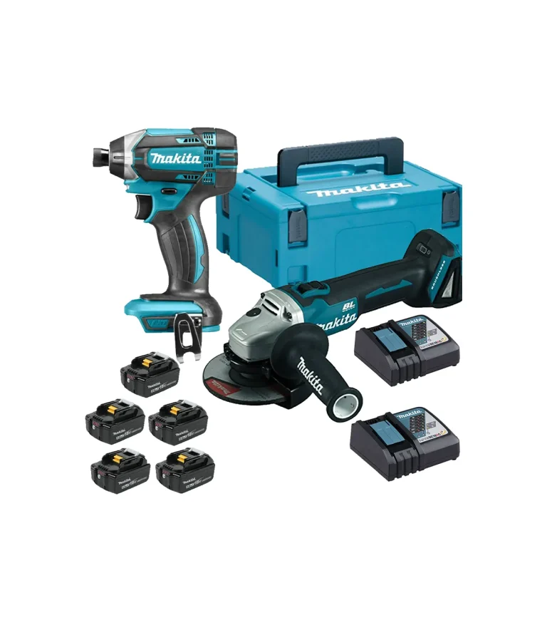Makita - Akumulatorski set alata DLXSET008 (DTD152, DGA504)