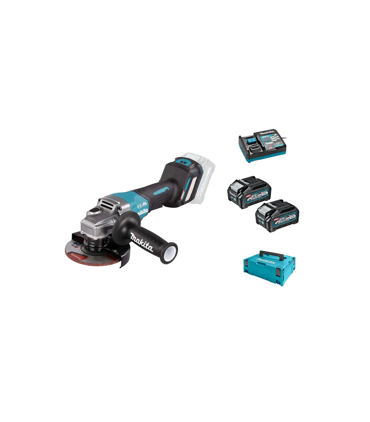 XGT Makita 40V - Akumulatorska ugaona - kutna brusilica GA029GM201