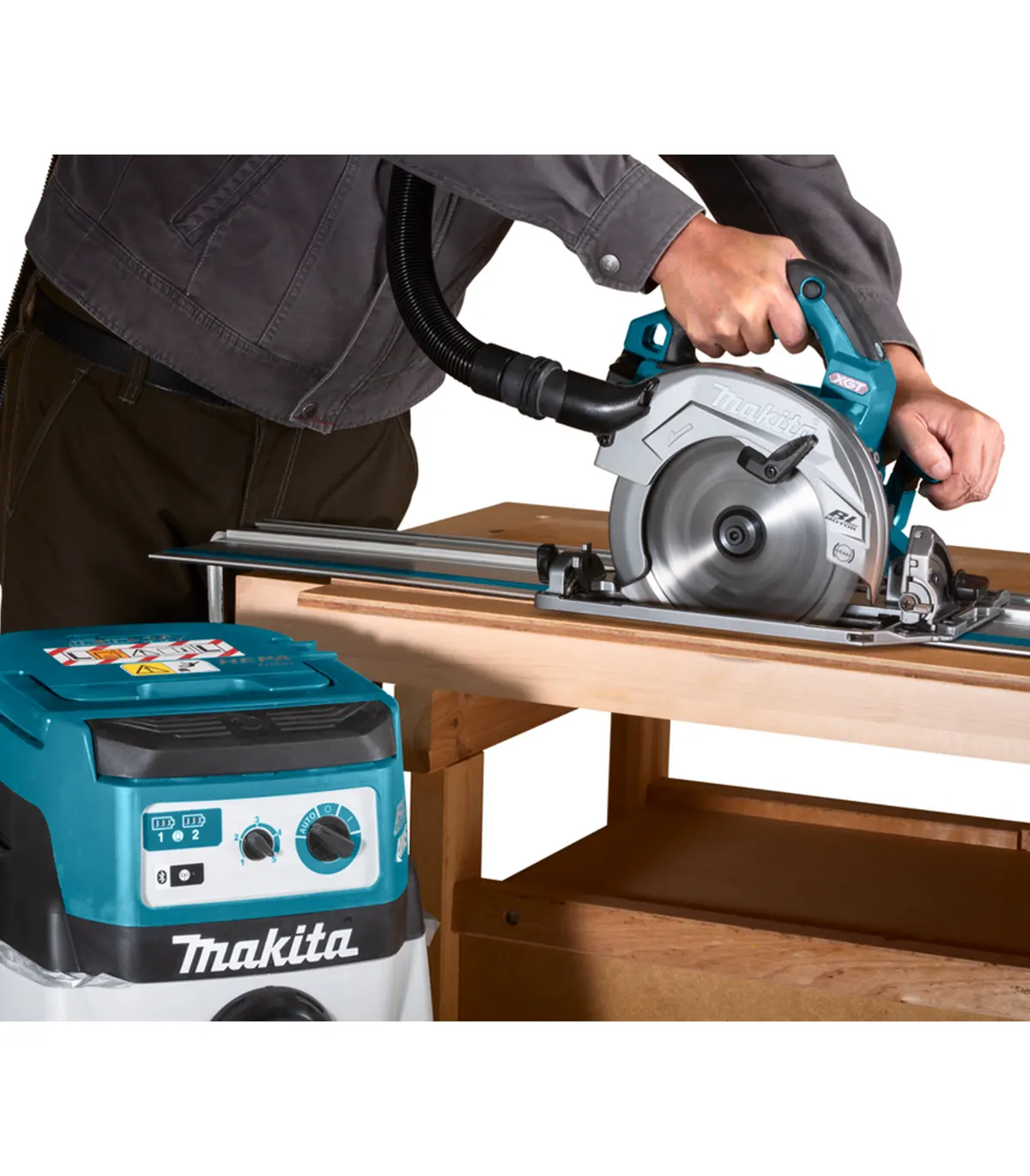 XGT Makita 40V - Aku ručna kružna pila HS004GZ