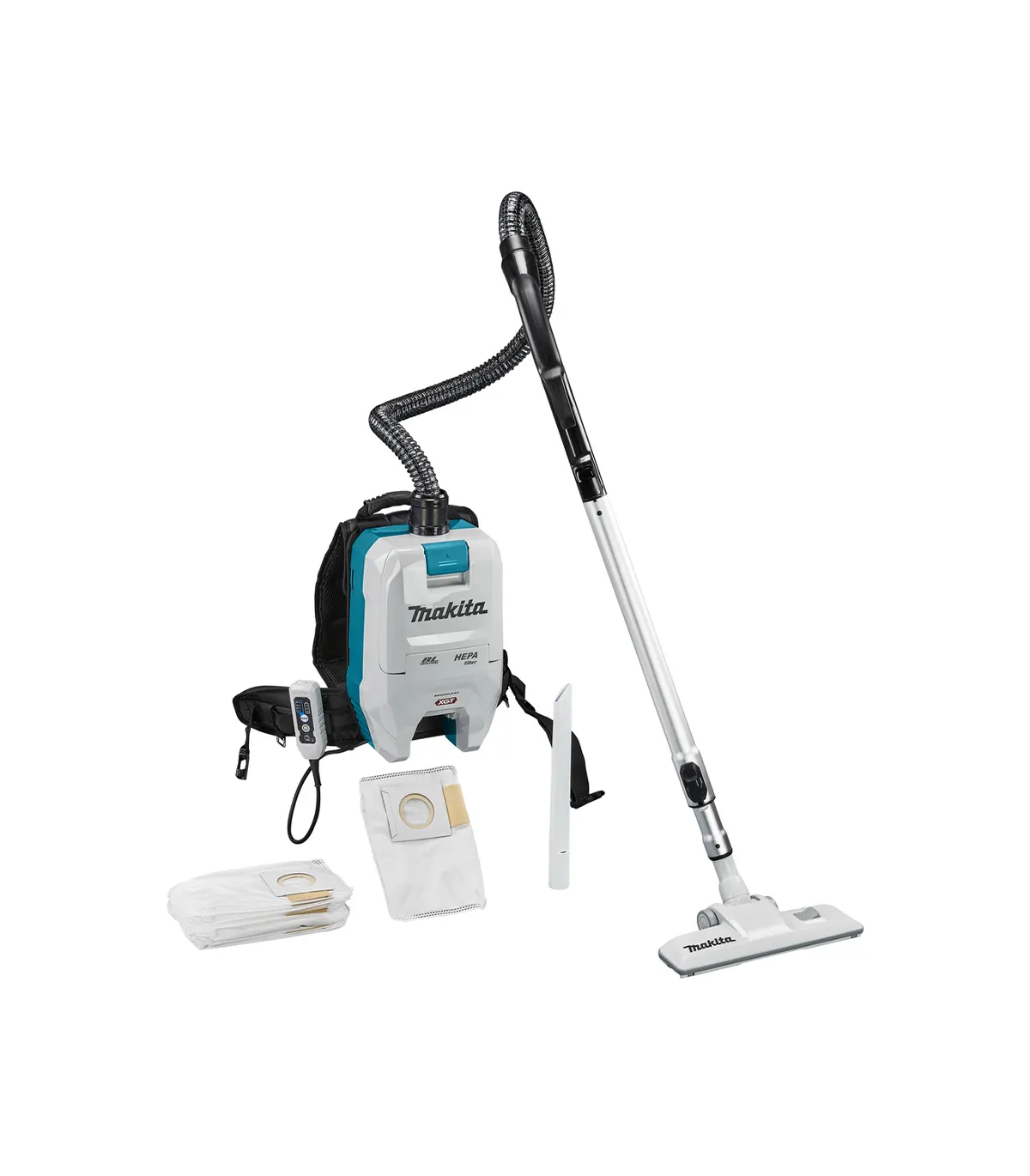 XGT Makita 40V - Akumulatorski usisavač za nošenje na leđima VC008GZ